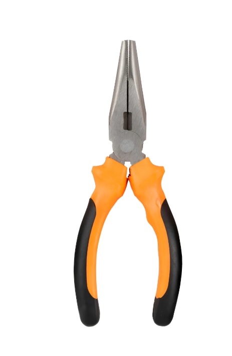 Imagem 1 de ALICATE BICO 1/2 CANA EDA PROF. 06"CABO LARANJA/PRETO 8VM