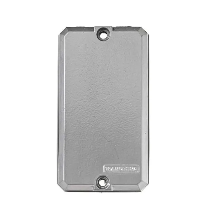 Imagem 1 de TAMPA METAL CONDULETE 4X2