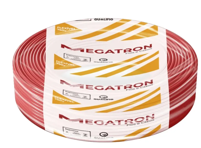 Imagem 1 de FIO FLEXIVEL 4MM NA COR VERMELHA