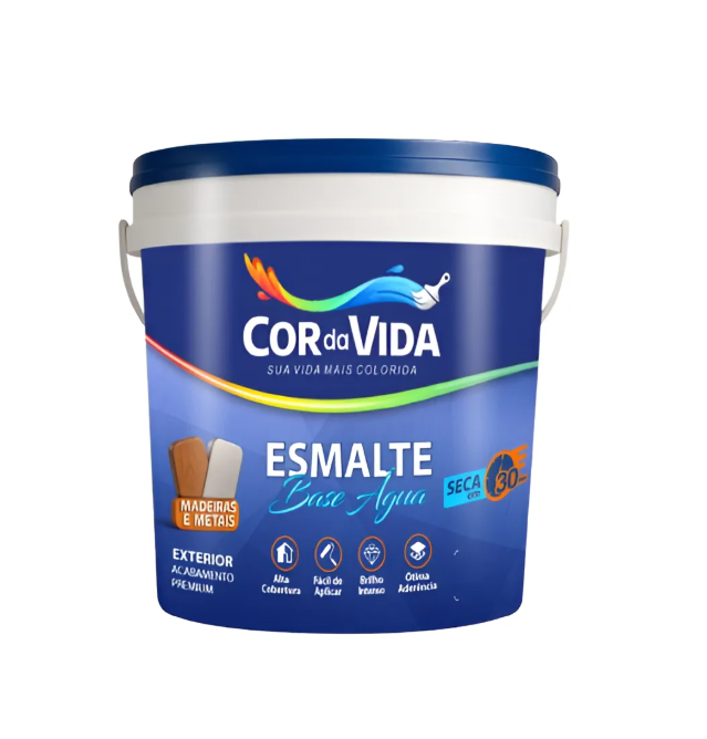 Imagem 1 de TINTA ACRILICA BRANCA A BASE DE AGUA