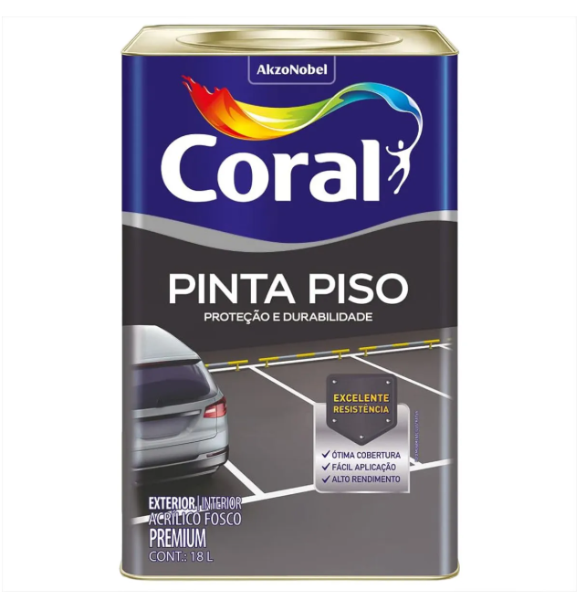 Imagem 1 de Esmalte para piso cimentado (monocomponente)