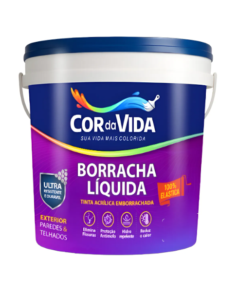 Tinta acrílica borracha líquida imagem 1