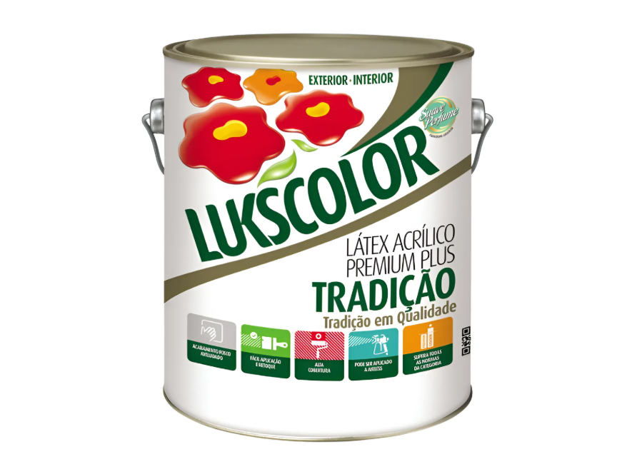 Imagem 1 de Tinta pva quarto 0,9 litros