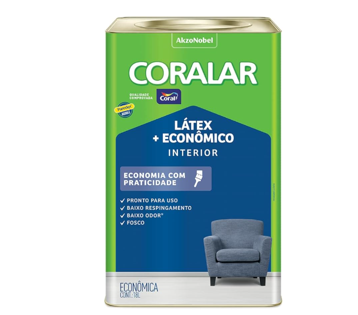 Imagem 1 de Tinta pva látex econômica (18l)