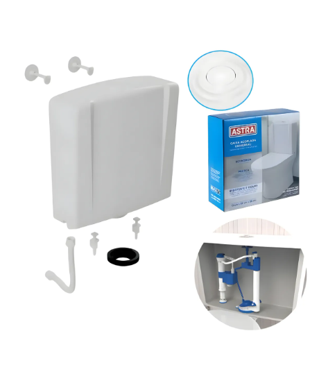 Imagem 1 de Caixa de descarga em plástico