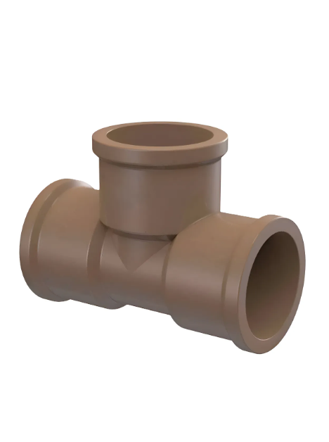 Tê soldável pvc imagem 1