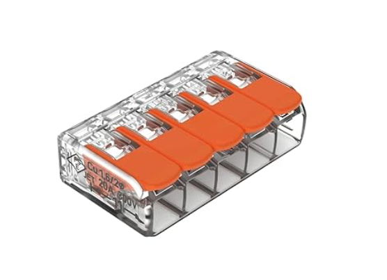 Conector emenda derivação com trava para fios imagem 1