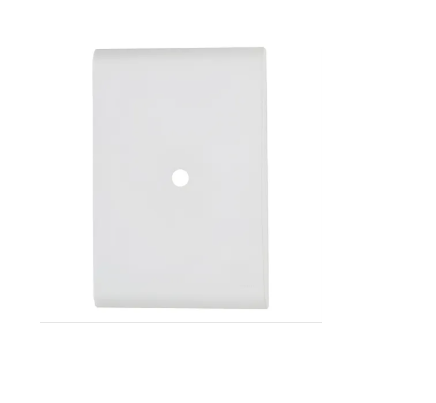 Placa de 1 módulo 4x2 com furo central (para plug rj) imagem 1