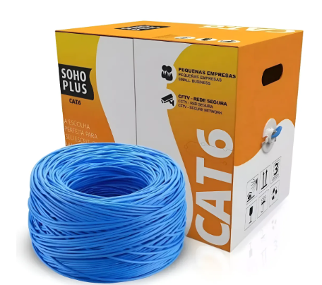 Imagem 1 de Cabo rede utp cat 6 305m cx