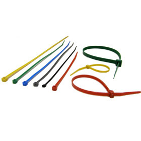 Imagem 1 de Abraçadeira de nylon (branca/colorida)