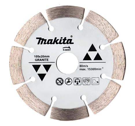 Disco diamantado para serra mármore (4 1/2") imagem 1