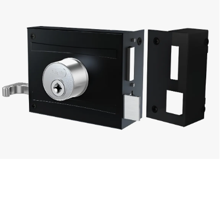 Imagem 1 de Fechadura com puxador para portão basculante