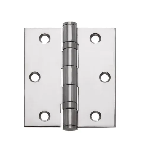 Imagem 1 de Dobradiça de aço inox (3,5" x 3")