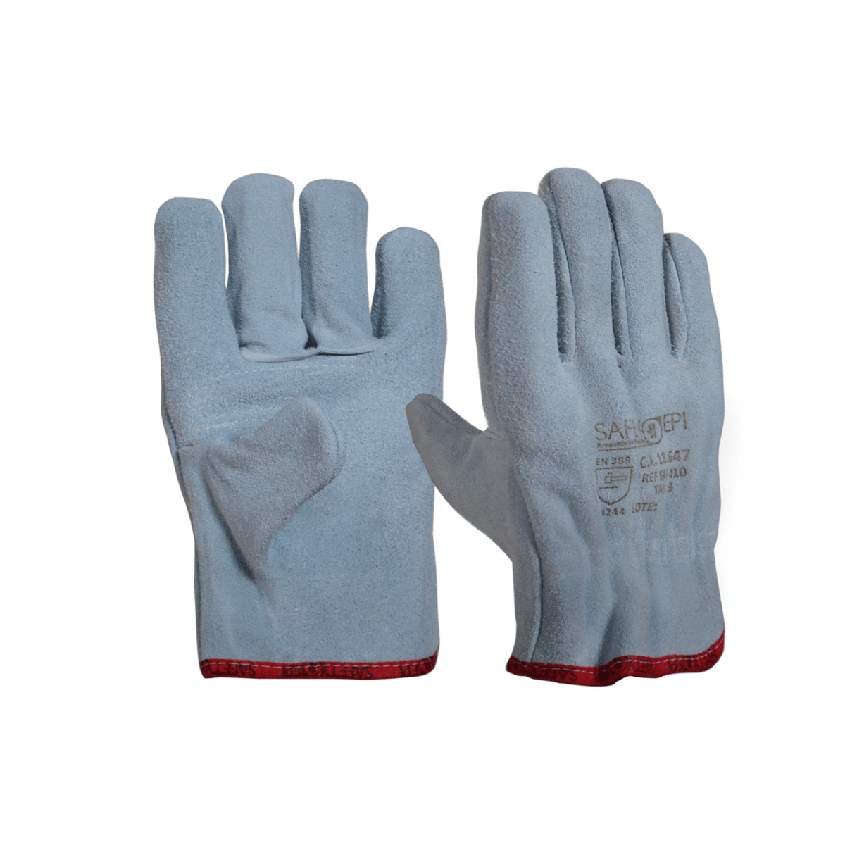 Luva de raspa (punho curto) imagem 1